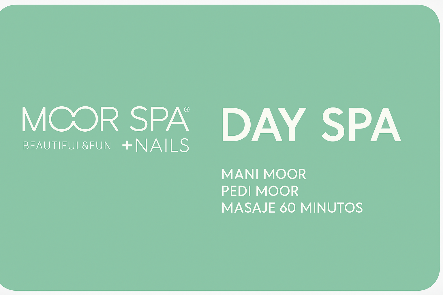 Gift Card Day Spa